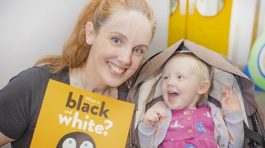 CHI Hook a Book - Fiona O'Reilly with Mum Sarah , from Co. Meath (2)