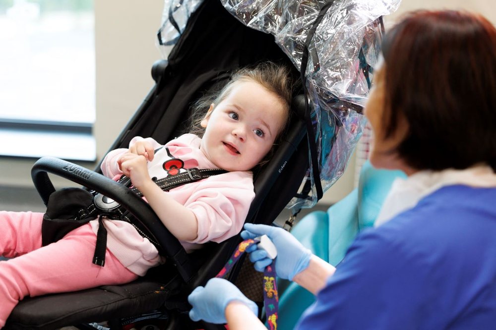 Child in Buggy Tallaght Stock 2025