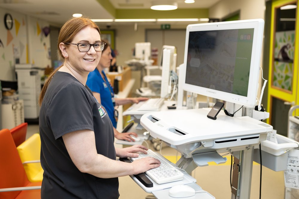 EHR stock image